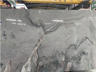 Nice Grey Quartzite Iceland Gray Slabs