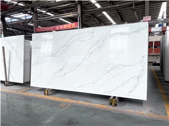 China Wholesale White Quartz Stone Quartz Slabs