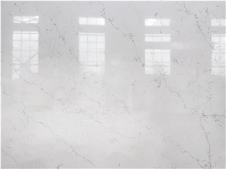 Factory Engineered Quartz Carrara For Kitchen Quartz Slabs