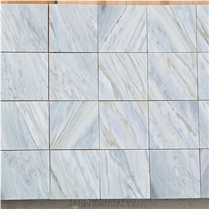 Calacatta Bluette Italy Blue Marble Flooring Tiles