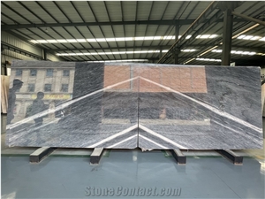 Chinese Bruce Grey Marble Slab Tiles