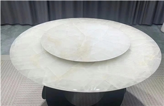 China Ice Flake Jade Onyx Table Top