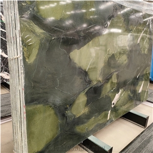 Green Avocatus Quartzite For  Flooring  Slab