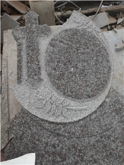 Vietnam Gray Granite Tombstone Europe Asia