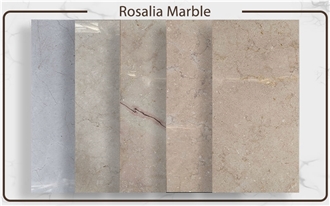 Rosalia Marble Tiles (With And Without Veins)