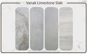 Vanak Limestone Slabs (Vein Cut / Cross Cut)