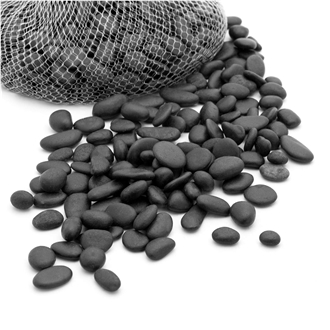 A Grade High Quality Black Pebbles For Garden