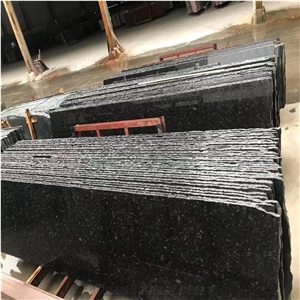 Angola Black Granite Polished Surface Slabs