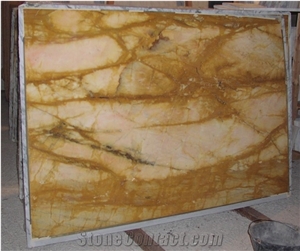 Giallo Siena Marble Slabs
