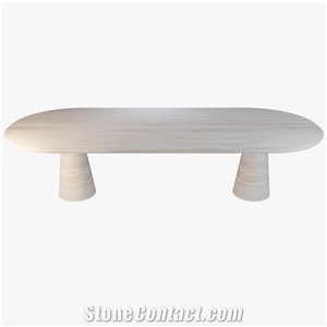 Travertine Classic Stone Interior Furniture Coffee Table