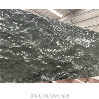 Green Marble Spray Wave Relief,Liquid Wave Marble Tile