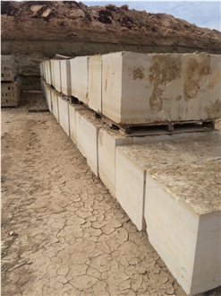 Grey Lueder Limestone Blocks