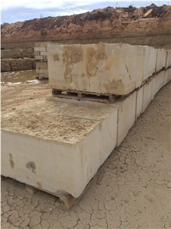Grey Lueder Limestone Blocks
