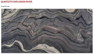Explosion River Quartzite Slabs
