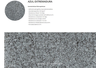Azul Extremadura Granite Slabs, Tiles