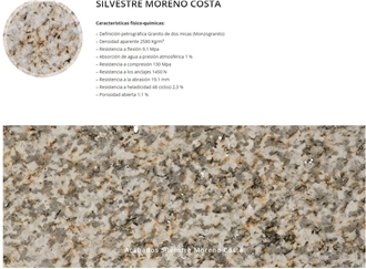 Silvestre Moreno Costa Granite Honed, Sanded Tiles
