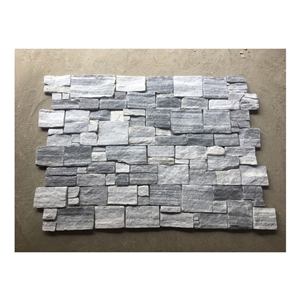 Natural Grey Culture Stone Floor Wall Cladding Pane Veneer