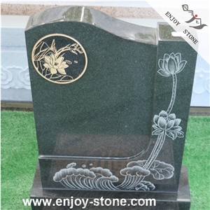 Black Granite Headstones, Gravestones