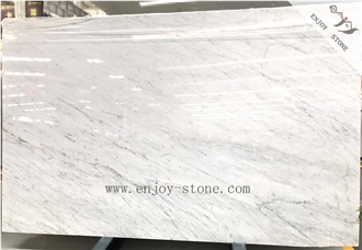 Polished Bianco Carrara Marble Slabs