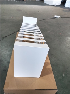 SRT803 -- Metal Quartz Stone Table Exhibition Stand