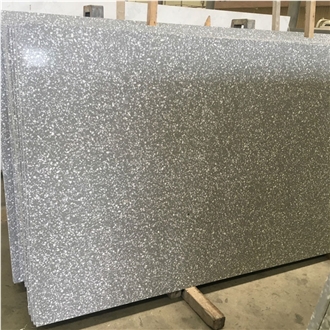 Factory Price Artificial Stone Grey Terrazzo Slabs
