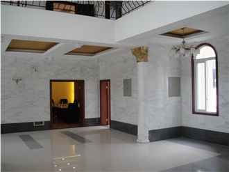 White Staturio Marble Wall Tiles,Marble Floor Tiles