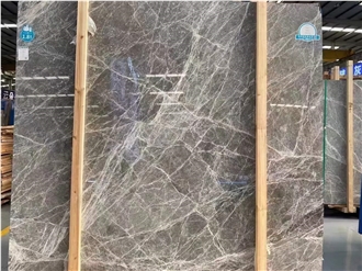 YUANDA Mya Grey Premium Natural Marble Slabs