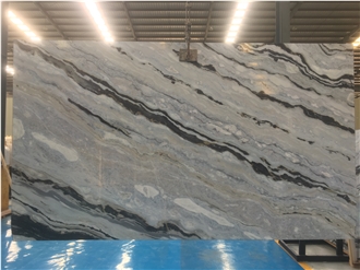 YUANDA Pandora Blue Premium Marble Slabs