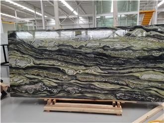 YUANDA Pandora Green Premium Marble Slabs
