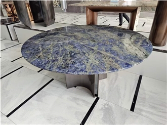 Brazil Cloisonne Quartzite Polished Restaurant Table Tops