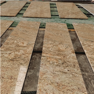 Giallo Veneziano Granite Luxury Indoor Bathroom Floor Tiles