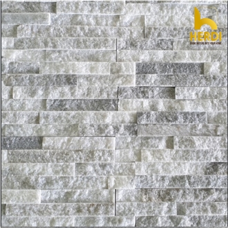 Grey Marble 6-Line Glued  Wall Cladding Panels
