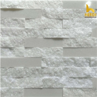 White Marble Mixed Wall Cladding Panels