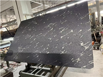 Nero Novolato Granite Leather Slab Tiles
