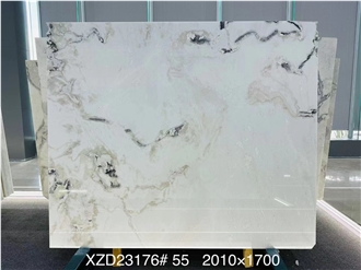 Caribbean Island Marble Slabs Oyster White Dover Floor Use