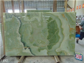 Jade Green Onyx Slabs Onice Verde Giada Home Decoration