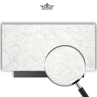GOLDTOP OEM/ODM  4001 Beyond White Quartz Slabs
