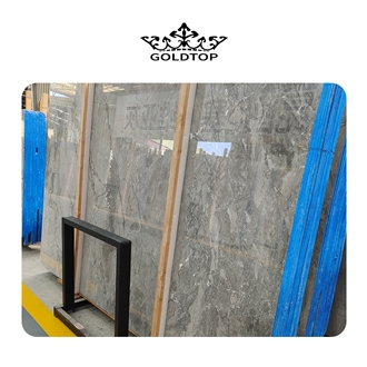 Good Surface Sea Bottom Gray Marble Slabs