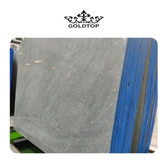 Polished Maserati Grey Rough Edge Natural Marble Slabs