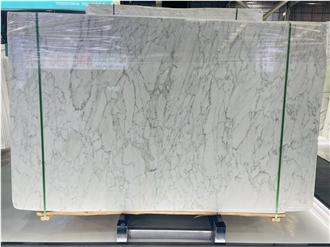 Chinese Bvlgari White Marble Slab Tiles