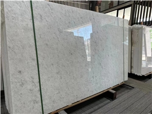 Vietnamese Crystal White Marble Slab Tiles