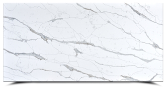 Ash Quartz -  Artificial Stone Calacatta White Quartz Slabs