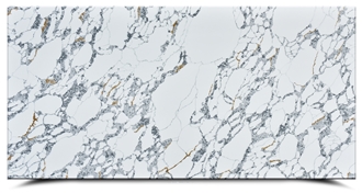 Calacatta Grey Vein White Quartz Slabs