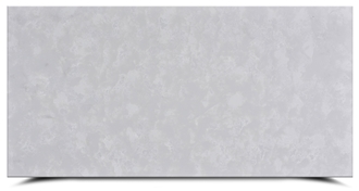 Cement Grey Quartz With White Texture Quartz Slabs AQ8627