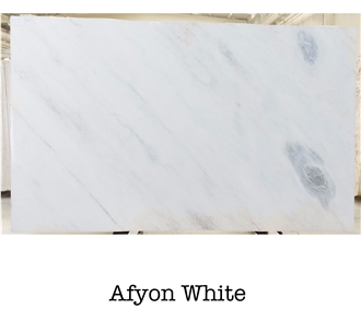 Afyon White Marble Slabs