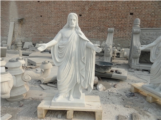 Religious Human Marble Sculpture, Marble Jesus Style