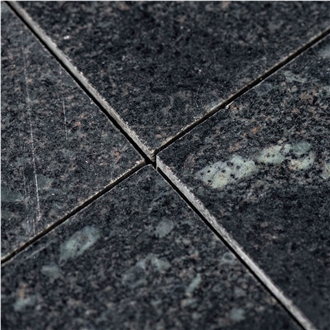 Black Aswan Granite Polished Tile Slabs