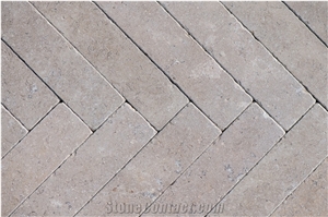 Sinai Pearl Limestone Brushed Tiles