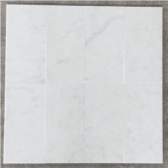 Afyon Bianco Premium White Marble Tiles