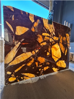 Afyon Brown Marble Slab & Tiles